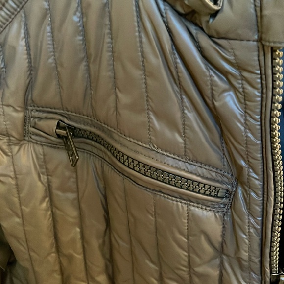 North Face puffer moto jacket - Picture 4 of 7